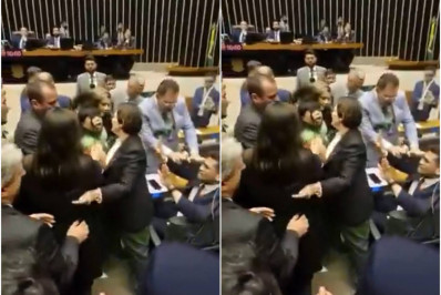 Vídeo: Votação do licenciamento ambiental tem confusão entre deputada indígena e parlamentar do MBL