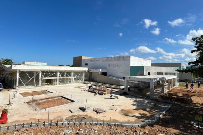 Prefeitura de Saquarema segue com a construção do Centro de Educação e Cultura