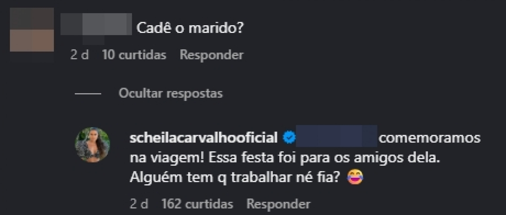 Print tirado de uma página do Instagram - Reprodução/Instagram