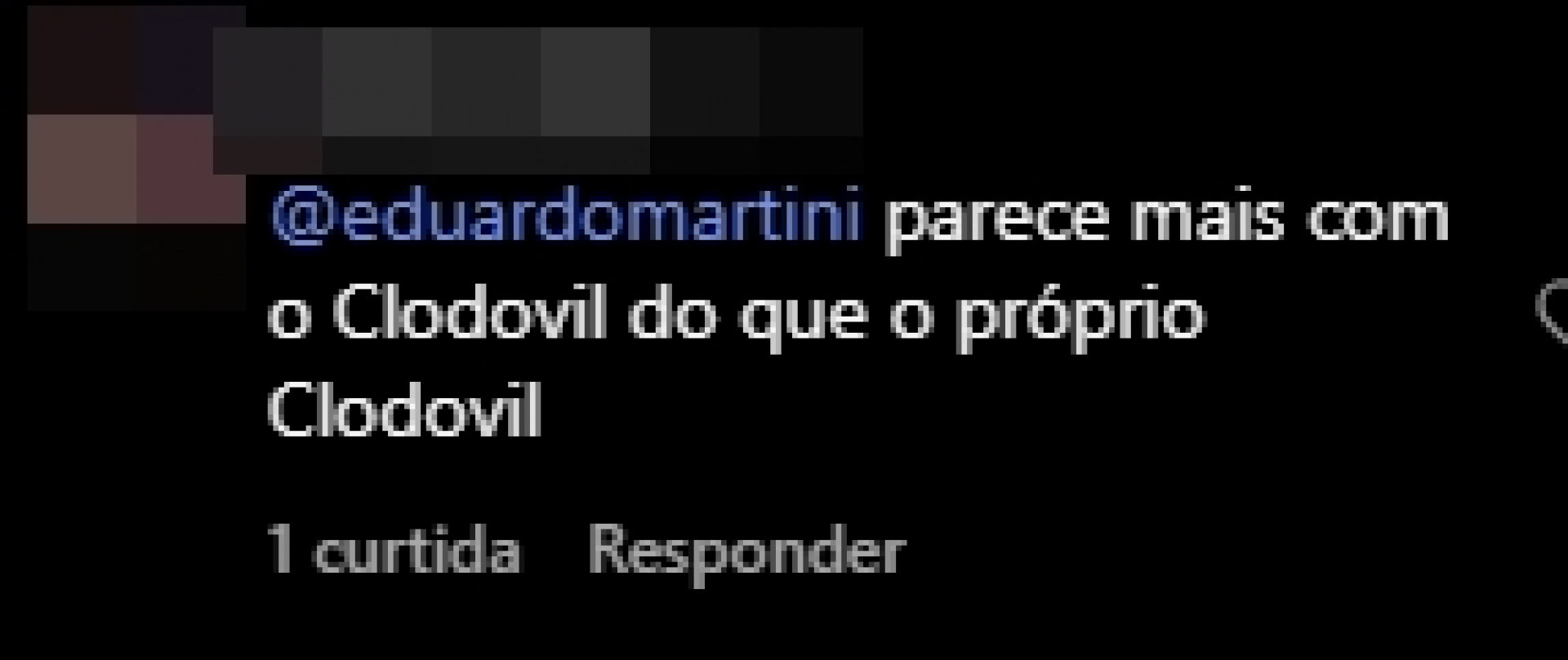 Print tirado de uma página das redes sociais - Reprodução/Instagram
