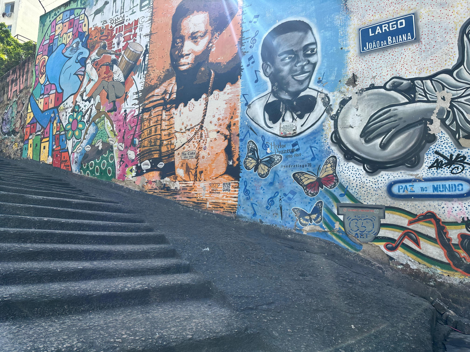 A Pedra do Sal também é um dos lugares conhecidos  - Roberta Escansette / Divulgação IPN