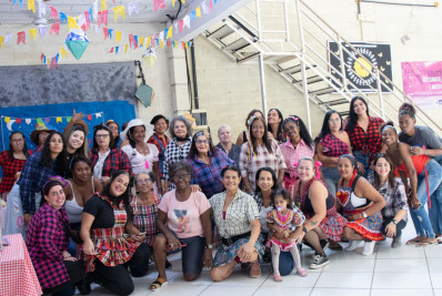 Espaço da Mulher Mesquitense celebra festa julina