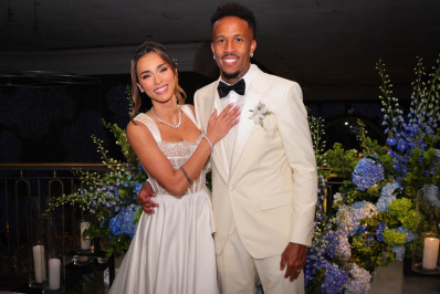 Tainá Castro e Éder Militão se casam em cerimônia luxuosa no Palácio Tangará, em São Paulo