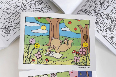 Livros de colorir viram febre entre crianças nas redes sociais