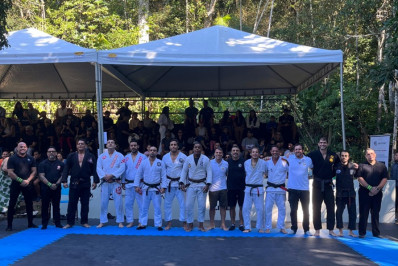 Disputas de alto nível marcam evento de Jiu-Jitsu da OAB no Rio; veja