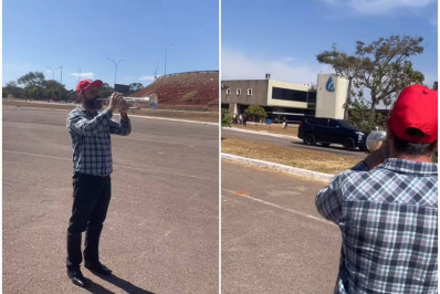 Vídeo: Trompetista toca marcha fúnebre após Bolsonaro colocar tornozeleira eletrônica