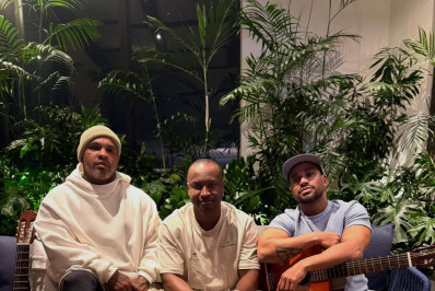 Thiaguinho se reúne com Rodriguinho e Mr. Dan e anuncia criação de novas músicas