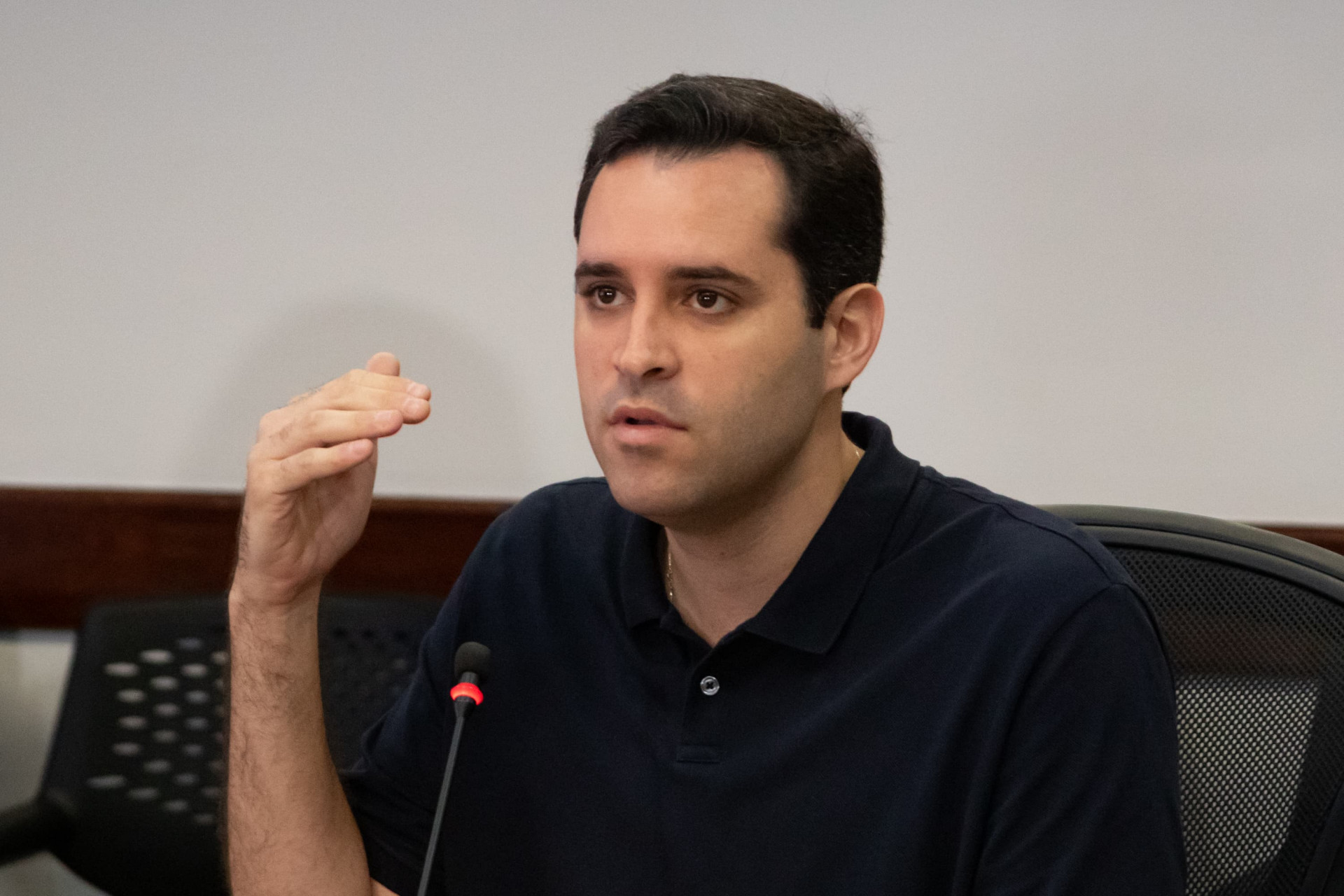 Eduardo Cavaliere apresentou balanço do cartão Jaé, a duas semanas de sua implementação definitiva - Érica Martin / Agência O Dia