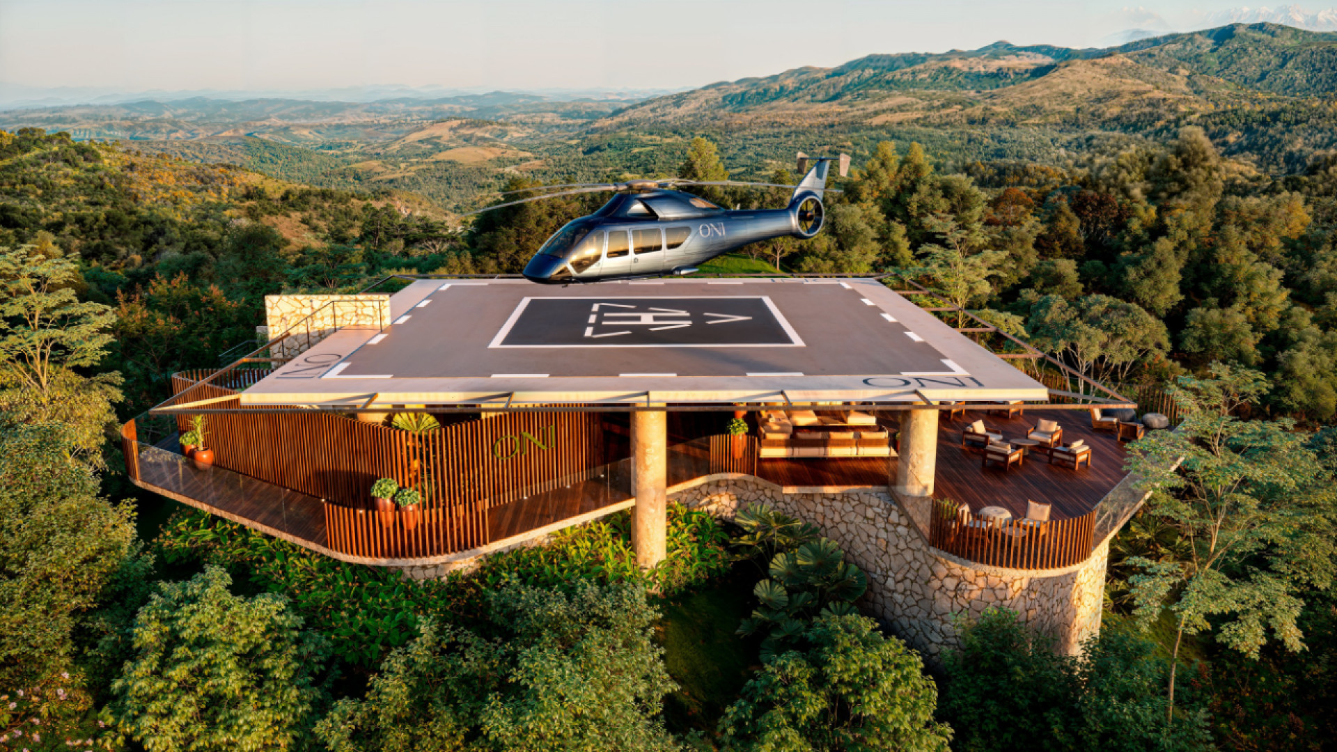 Condomínio em Araras terá helicóptero compartilhado para moradores, além de outras experiências