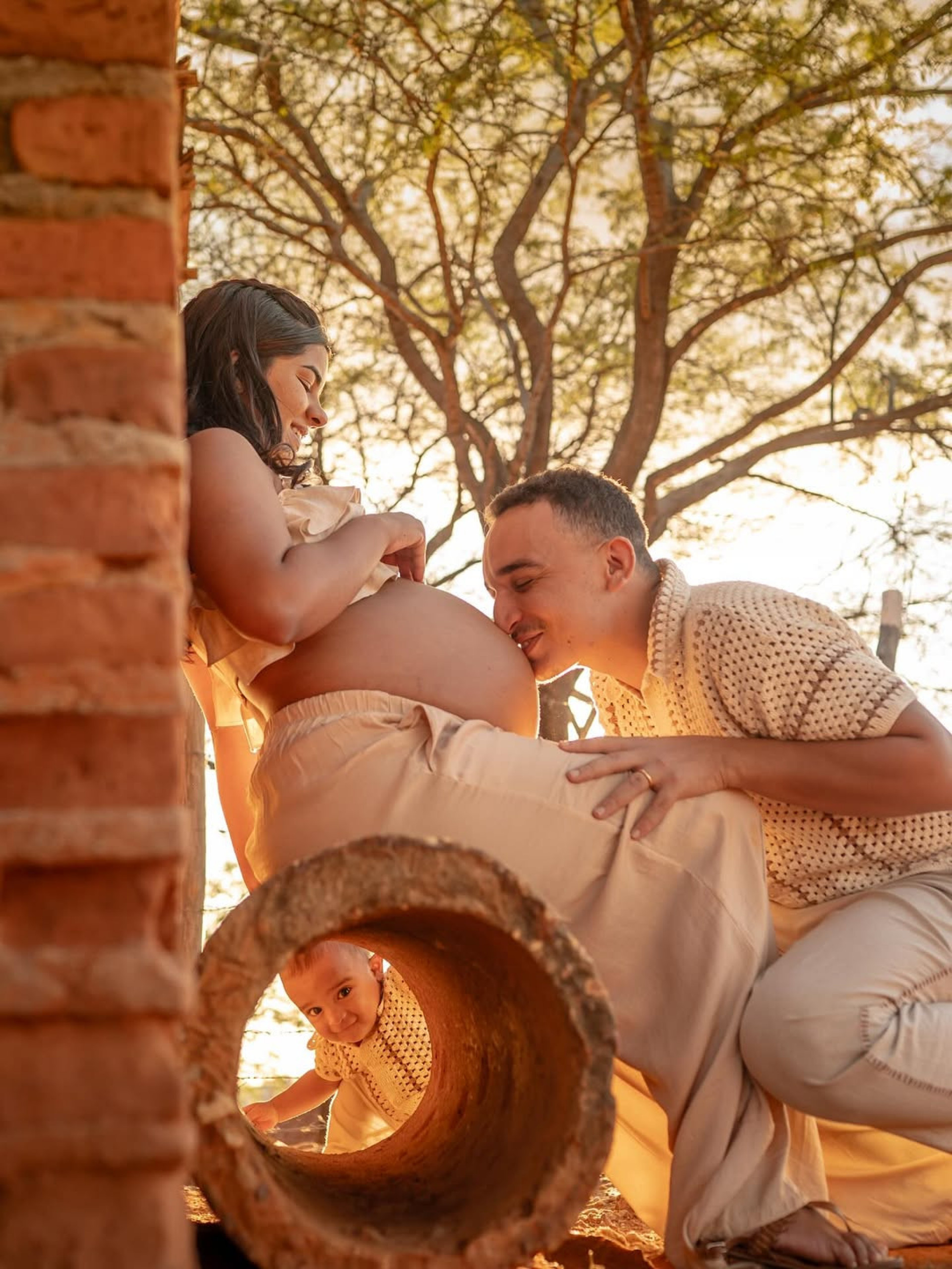 Ary Mirelle posou para ensaio gestante com o marido, João Gomes  - Reprodução/Instagram 