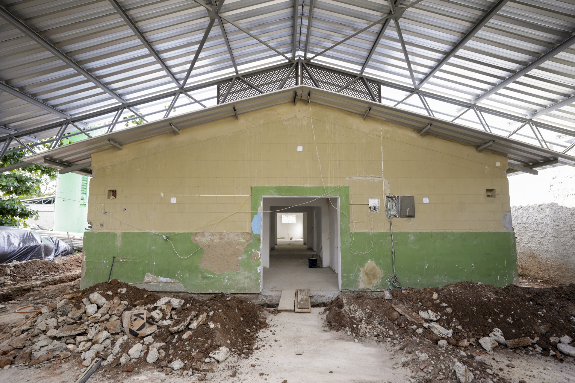 Centros de Socioeducação (CENSE) do Bangu em fase de construção  - Rafael Campos / Governo do Rio