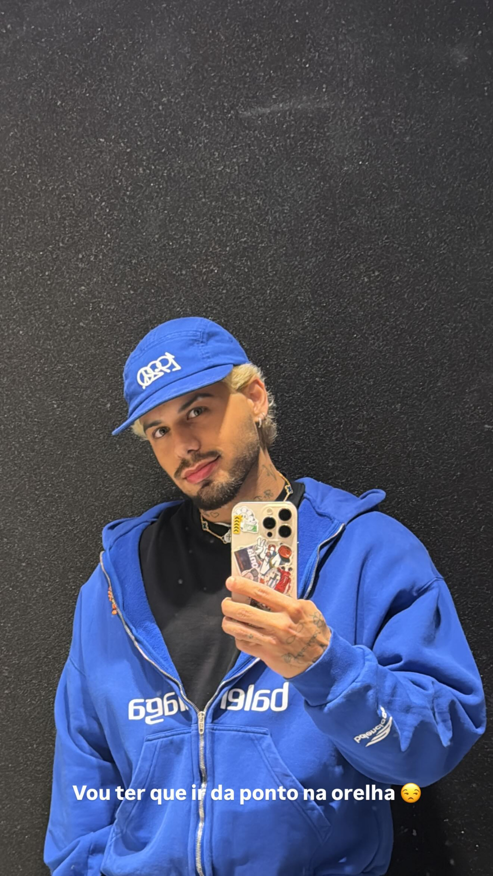 Zé Felipe contou o susto para os seguidores após voltar do médico  - Reprodução/Instagram 