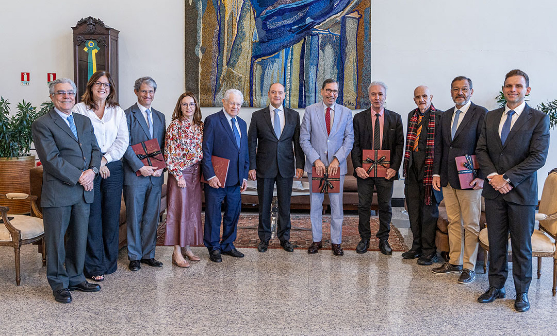 Parceria foi selada entre representantes do TJRJ e da ABL - Brunno Dantas / TJRJ