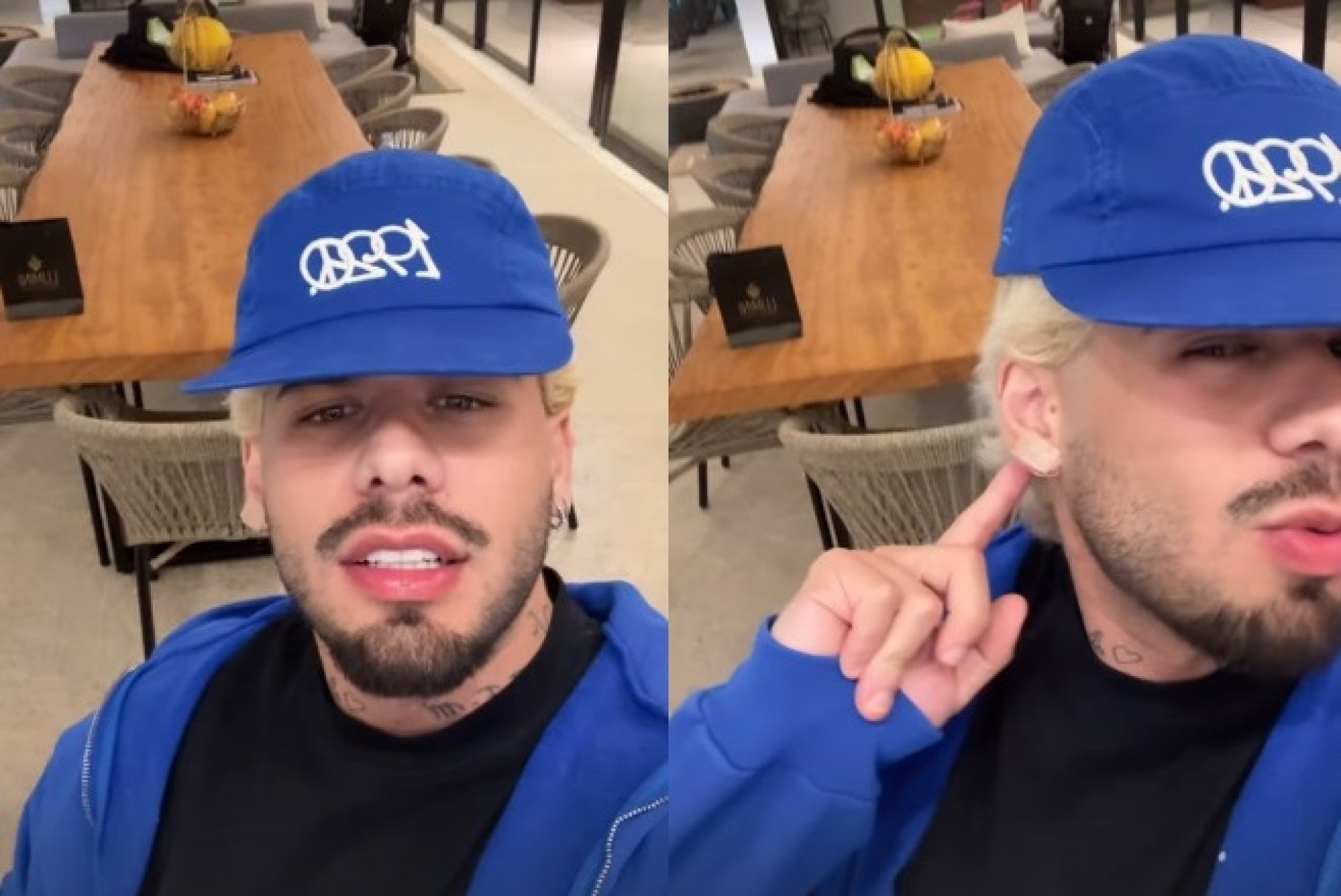 Zé Felipe sofreu acidente doméstico e levou pontos - Reprodução/Instagram 