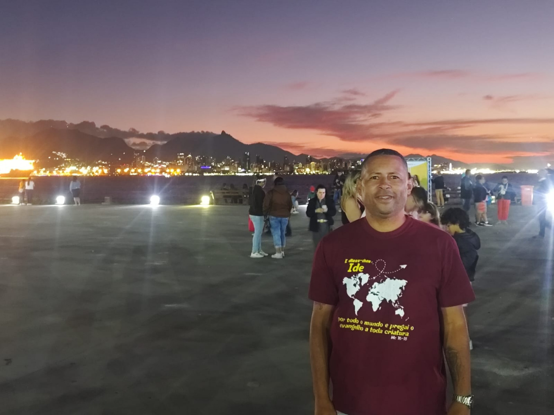 Daniel Báfica disse que descobriu sobre o evento através das redes sociais - João Santos / Agência O Dia