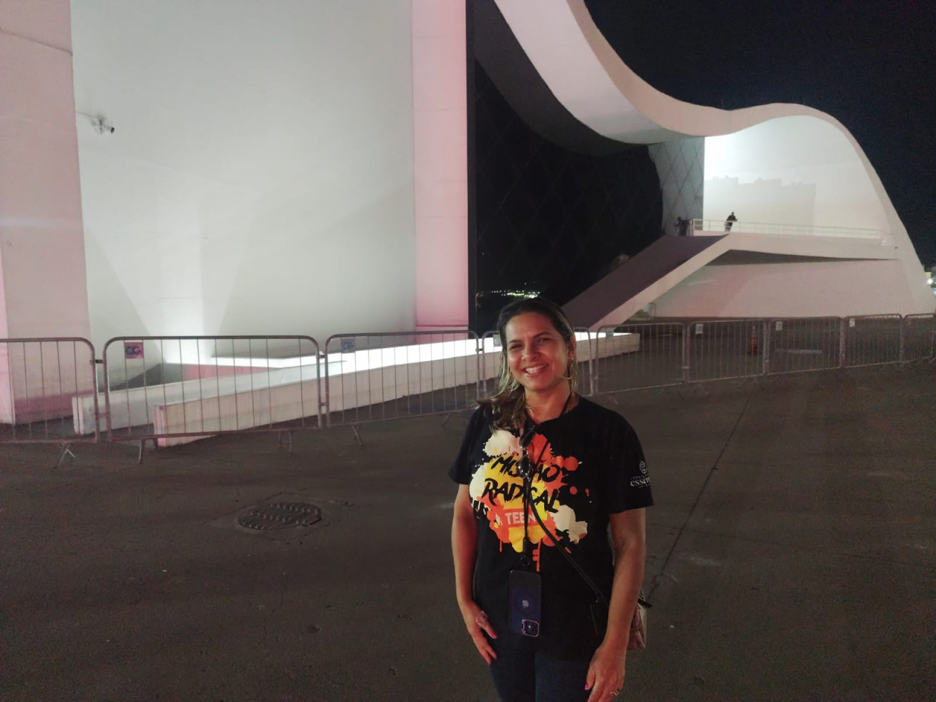 Ana Cristina disse que o evento foi 'maravilhoso' - João Santos / Agência O Dia