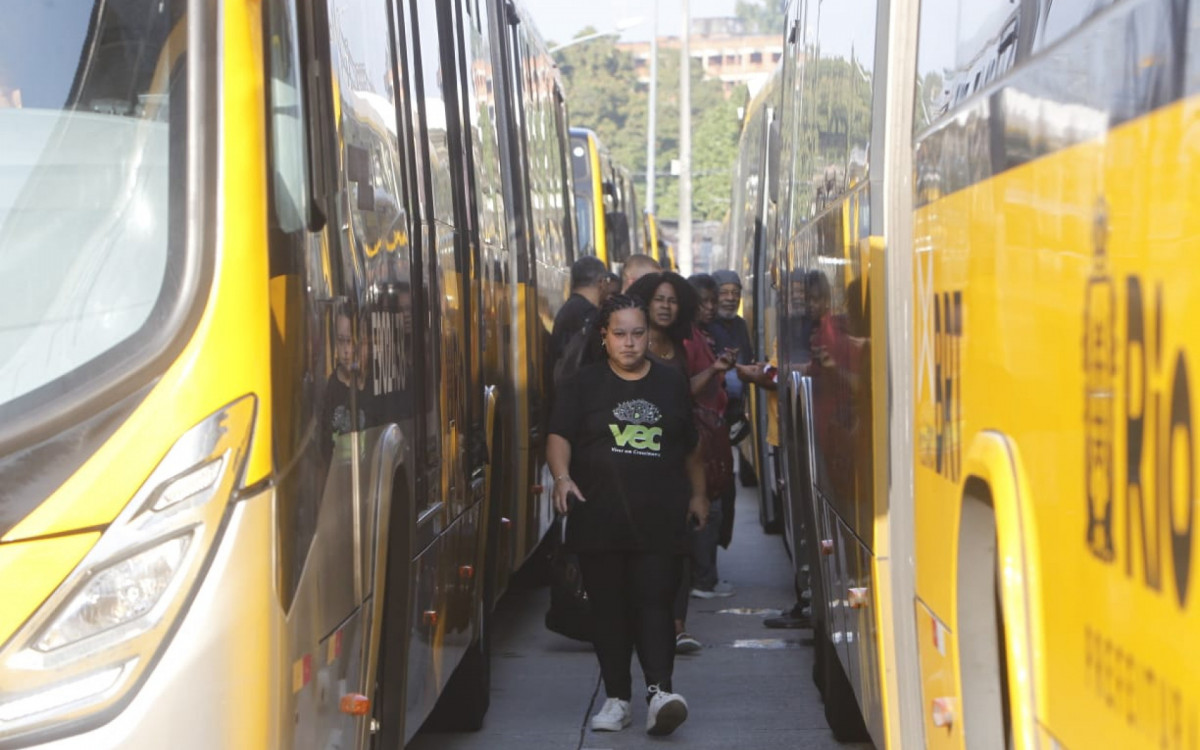 Servi&ccedil;o do BRT na Esta&ccedil;&atilde;o Tanque foi interrompido durante clima de tens&atilde;o na Pra&ccedil;a Seca