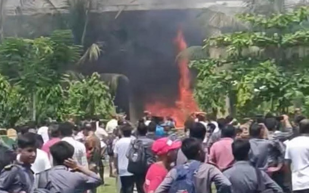 Mais de 100 pessoas ficaram feridas com o ocorrido