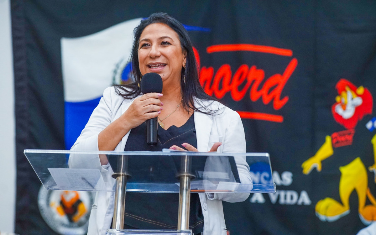 A secretária de Educação, Eneila Lucas, enfatizou a importância dos ensinamentos do Proerd