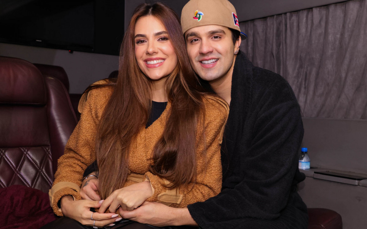 Jade Magalhães e Luan Santana