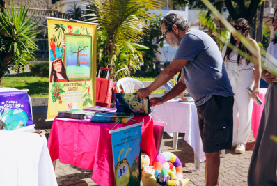 Jornada Literária movimenta a Praça de Andorinhas, em Magé