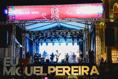 Festival Sesc de Inverno leva quase sete mil pessoas para shows em Miguel Pereira