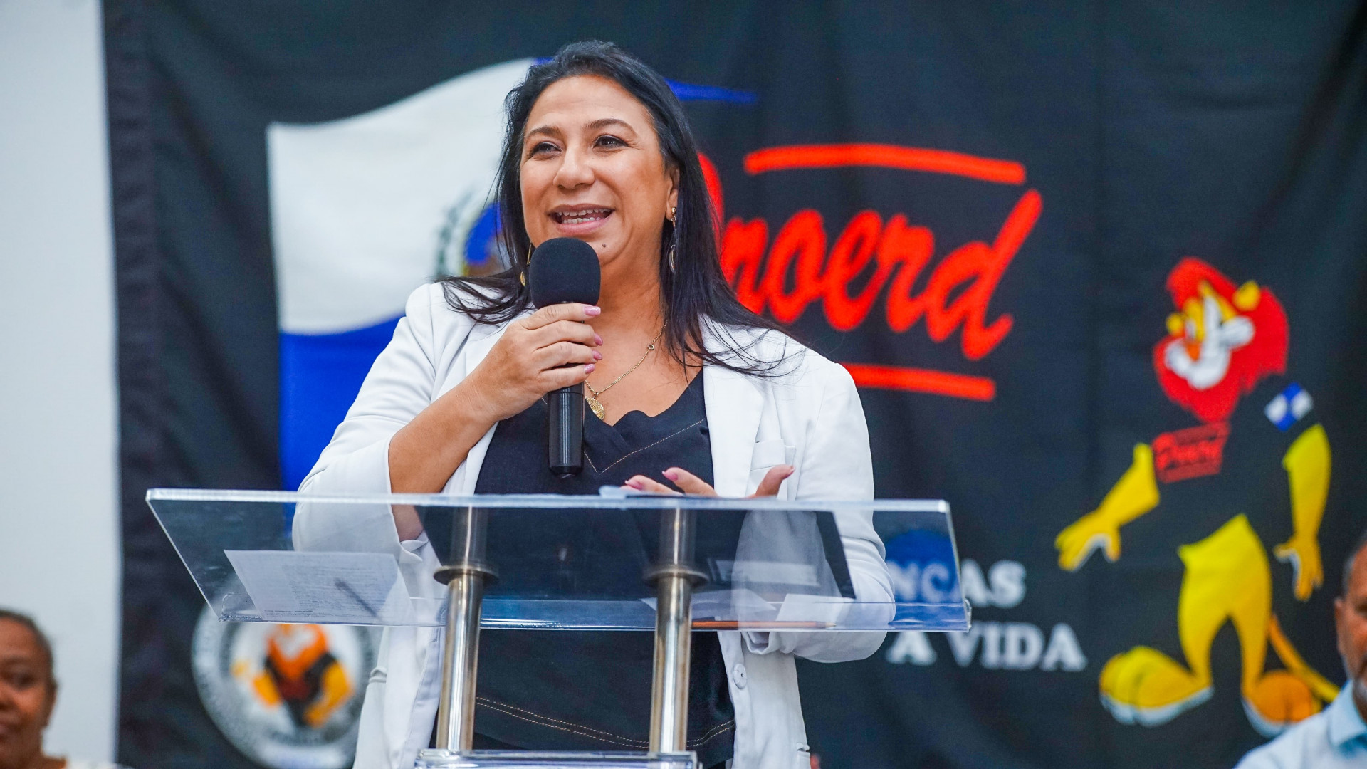 A secret&aacute;ria de Educa&ccedil;&atilde;o, Eneila Lucas, enfatizou a import&acirc;ncia dos ensinamentos do Proerd - PMSJM/ Gilberto Rocha