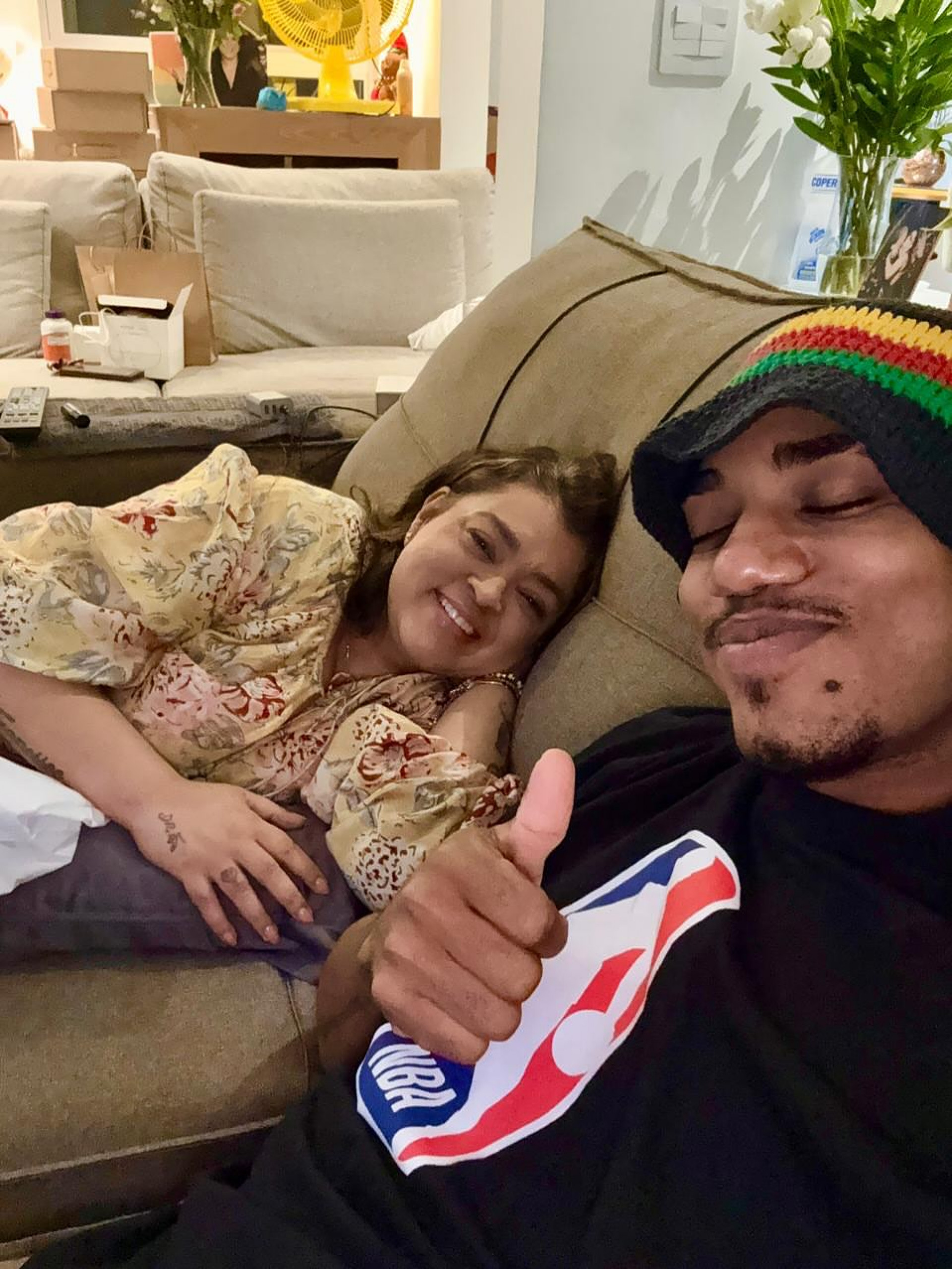 Preta Gil e o ex-affair O Kannalha - Reprodução / Instagram