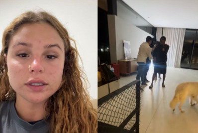 Noiva de Oruam fala em abuso de autoridade: 'Apontaram a arma para minha cachorra'