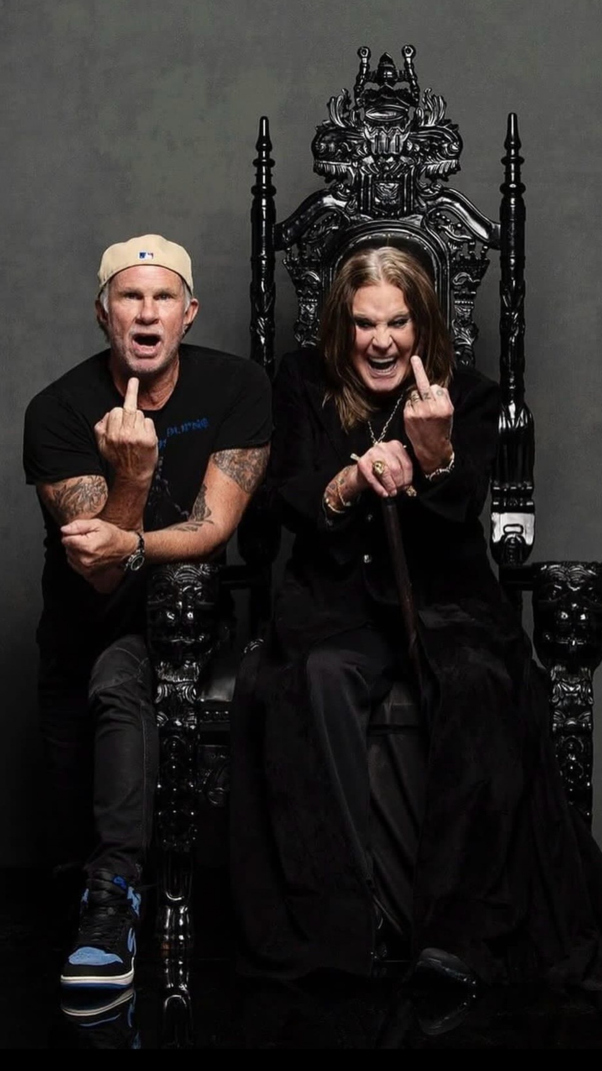 Chad Smith, baterista do Red Hot Chili Peppers, homenageia Ozzy Osbourne - Reprodu&ccedil;&atilde;o / Instagram