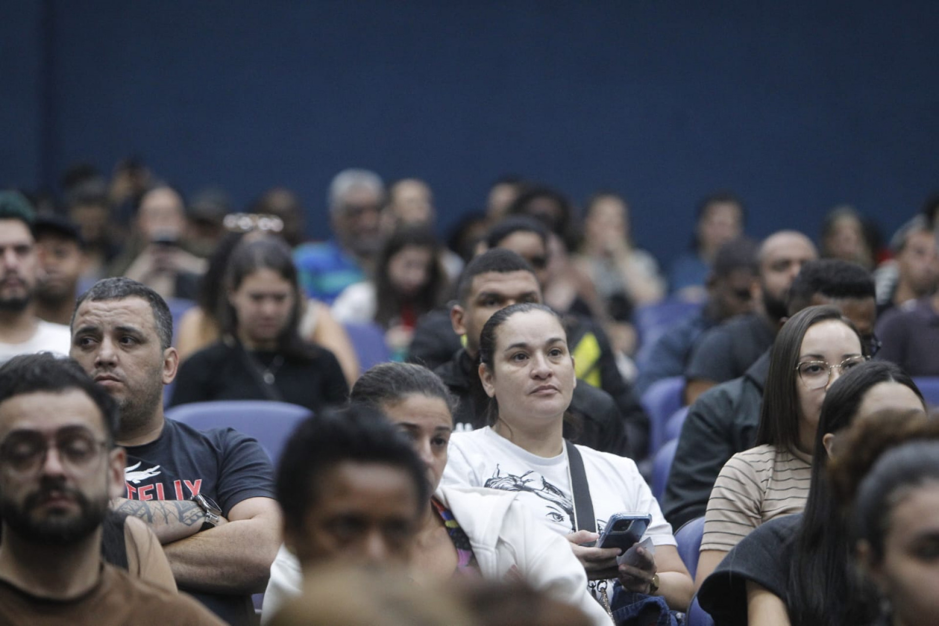 Polícia Civil realizou palestra antes da devolução - Reginaldo Pimenta / Agência O Dia