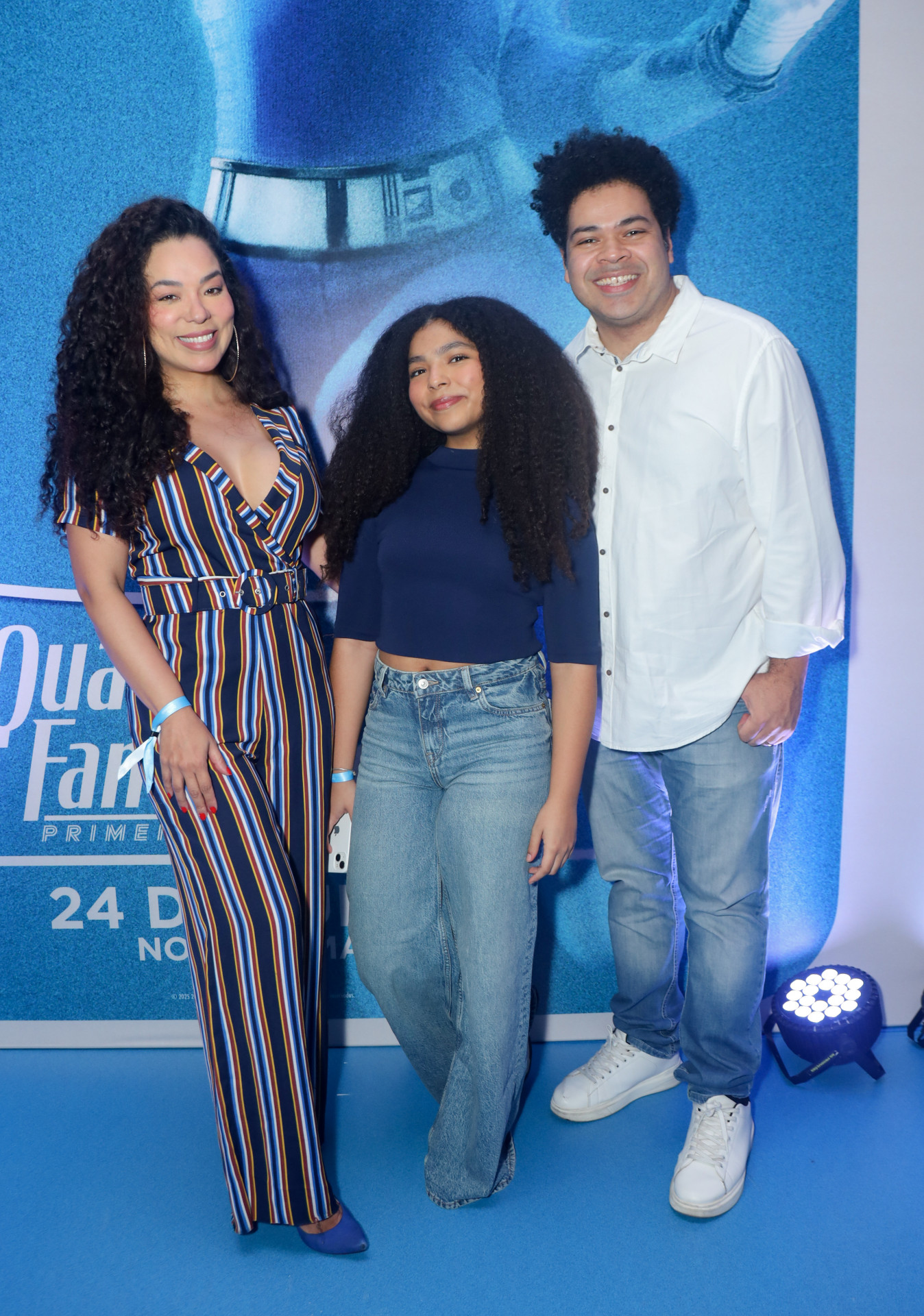 Micheli Machado, Robson Nunes e a filha Morena - Clayton Felizardo / Brazil News