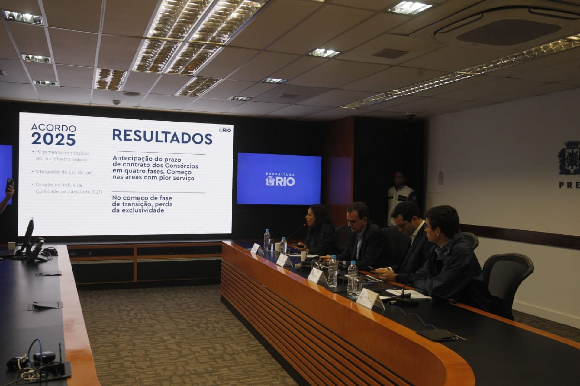 Prefeitura detalhou resultados do acordo - Reginaldo Pimenta / Agência O Dia