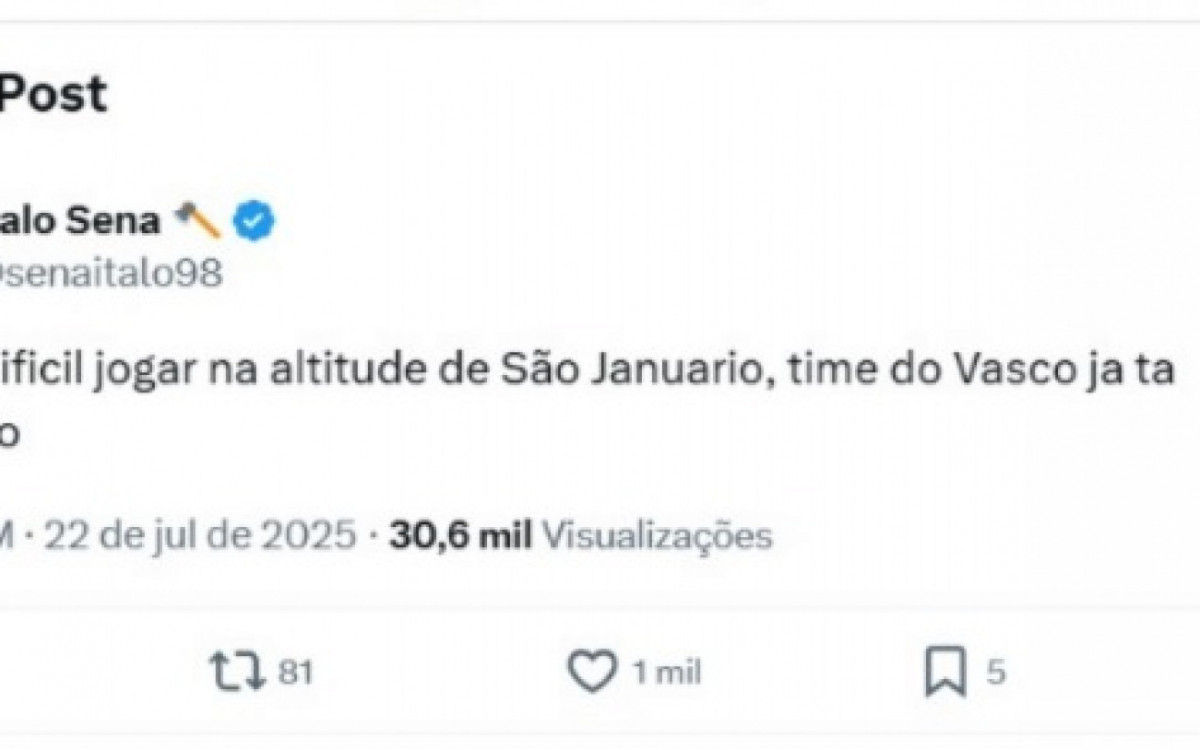 Eliminação do Vasco na Sul-Americana rende memes na web