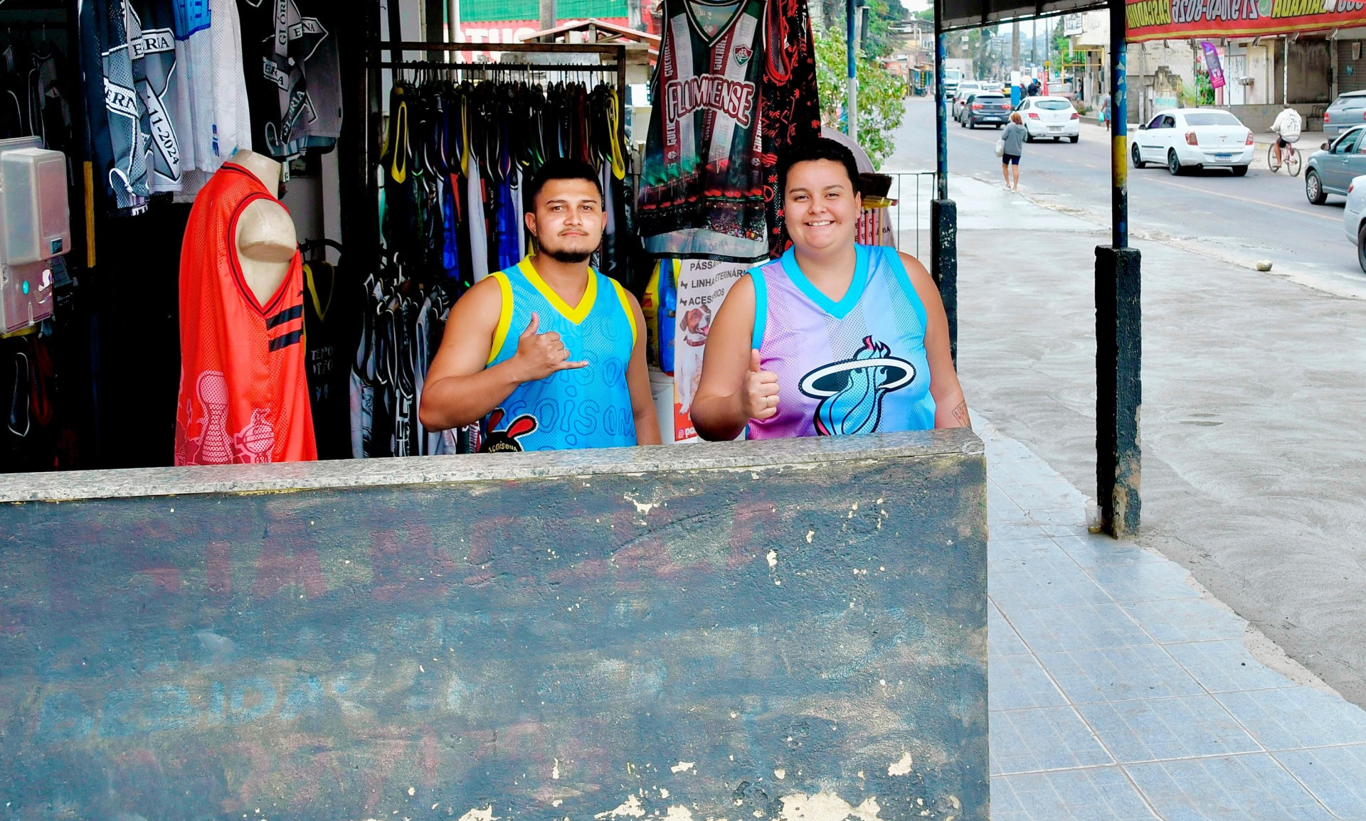 Joelma de Lima (D) destacou que as obras de infraestrutura melhoraram a mobilidade e a seguran&ccedil;a - PMBR