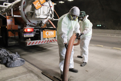 Clin realiza manutenção preventiva no Túnel Charitas-Cafubá para evitar alagamentos