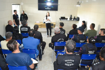 Defesa da Mulher é tema de capacitação da Guarda Civil de Meriti