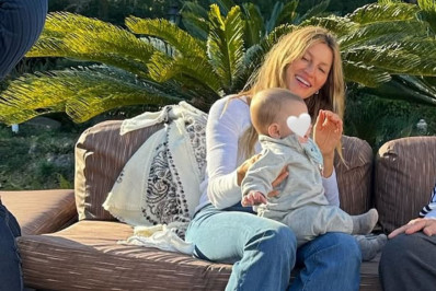 Gisele Bündchen publica fotos raras com filho de 5 meses em viagem ao Rio Grande do Sul