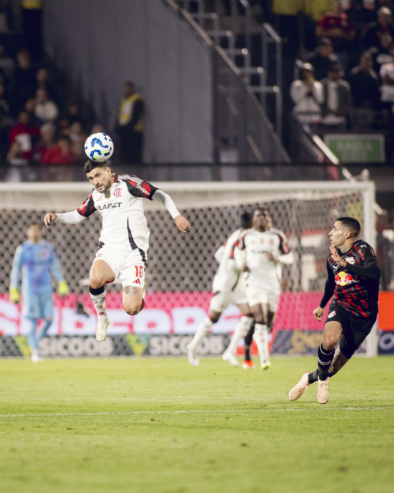 FLAMENGO X RB BRAGANTINO - CAMPEONATO BRASILEIRO - ESTÁDIO CÍCERO DE SOUZA MARQUES - 23-07-2025 - Adriano Fontes/Flamengo