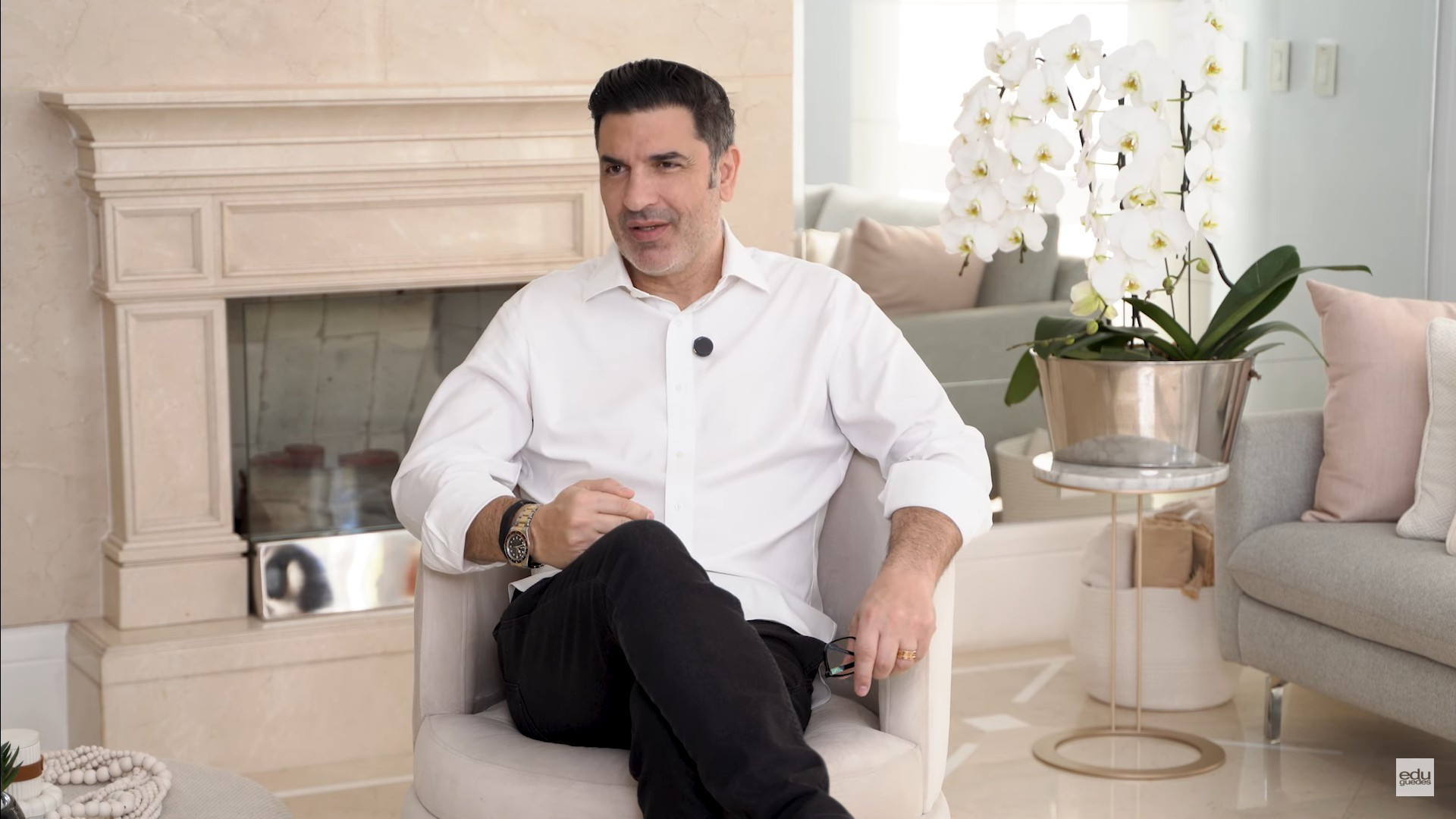 Edu Guedes relembra momentos difíceis durante internação  - Reprodução / YouTube