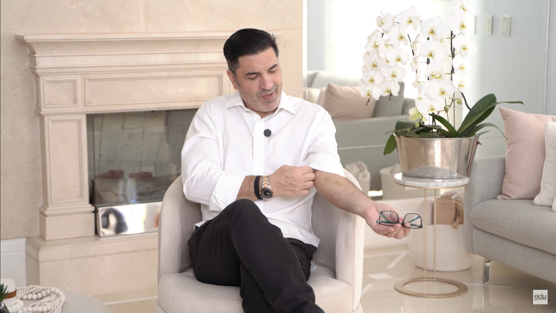 Edu Guedes relembra momentos difíceis durante internação  - Reprodução / YouTube