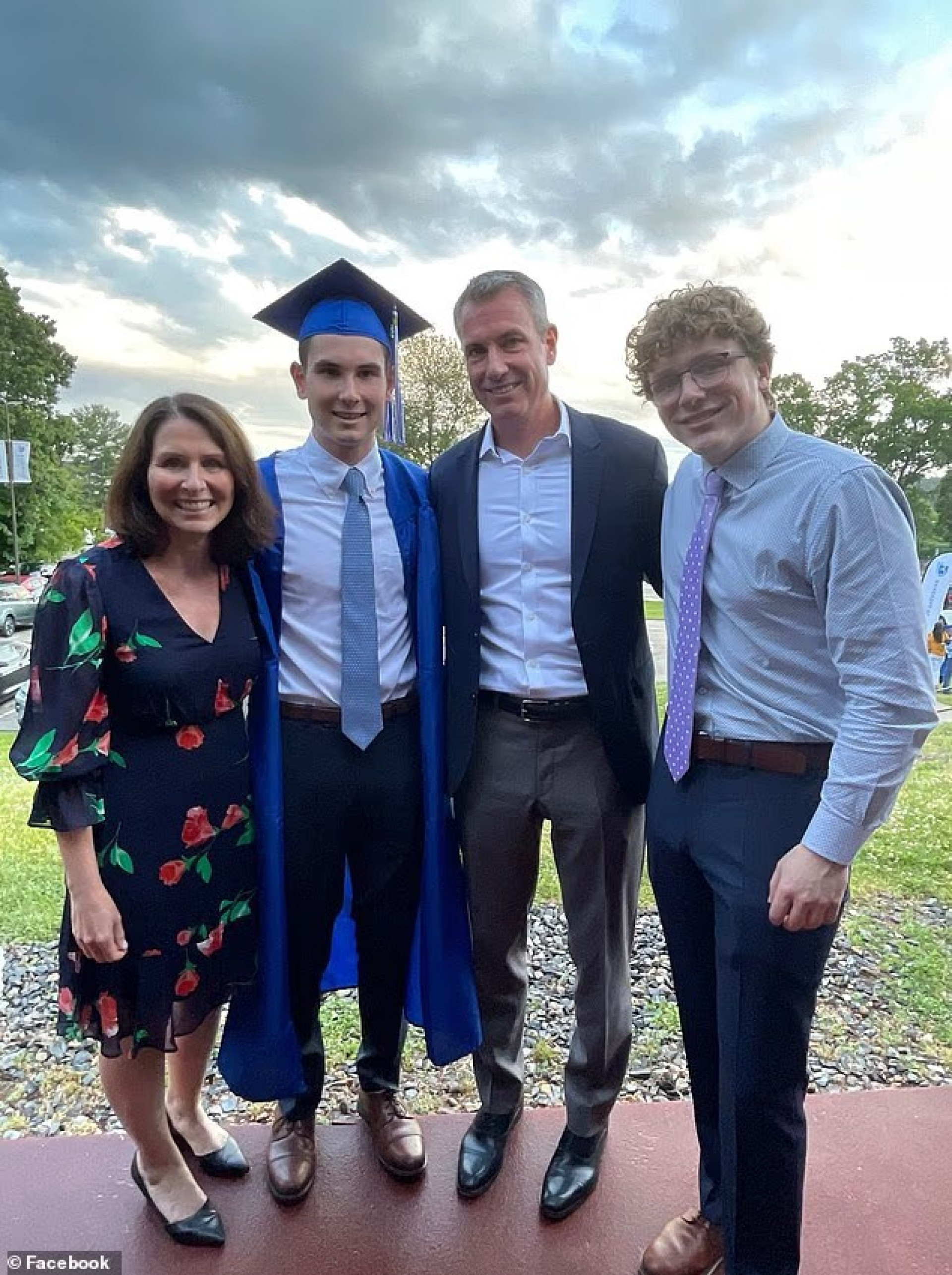 Andy Byron é casado com Megan Byron, com quem tem dois filhos - Reprodução / Redes Sociais