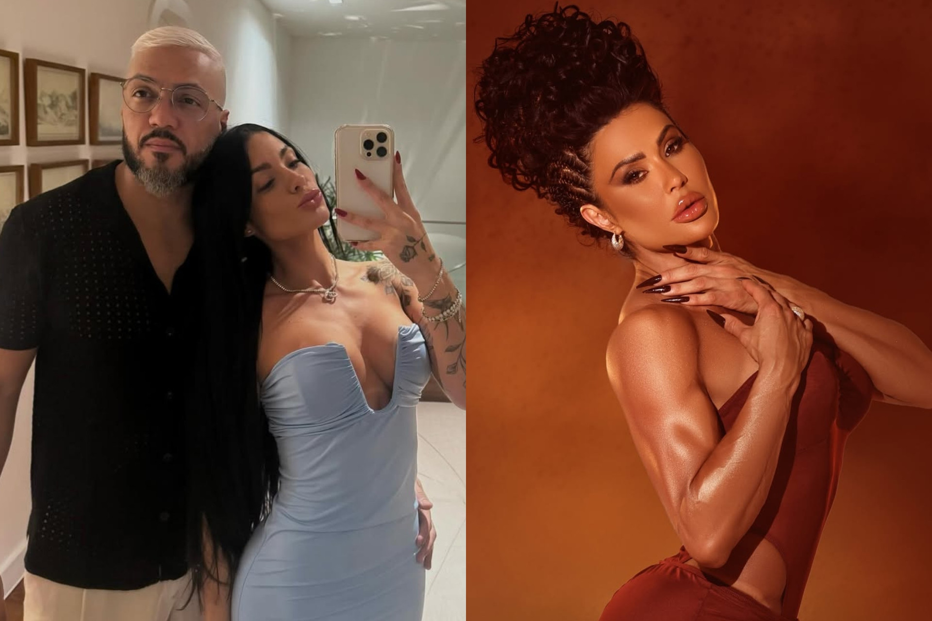 Namorada de Belo reage ao ser questionada sobre Gracyanne Barbosa
 - Reprodução / Instagram