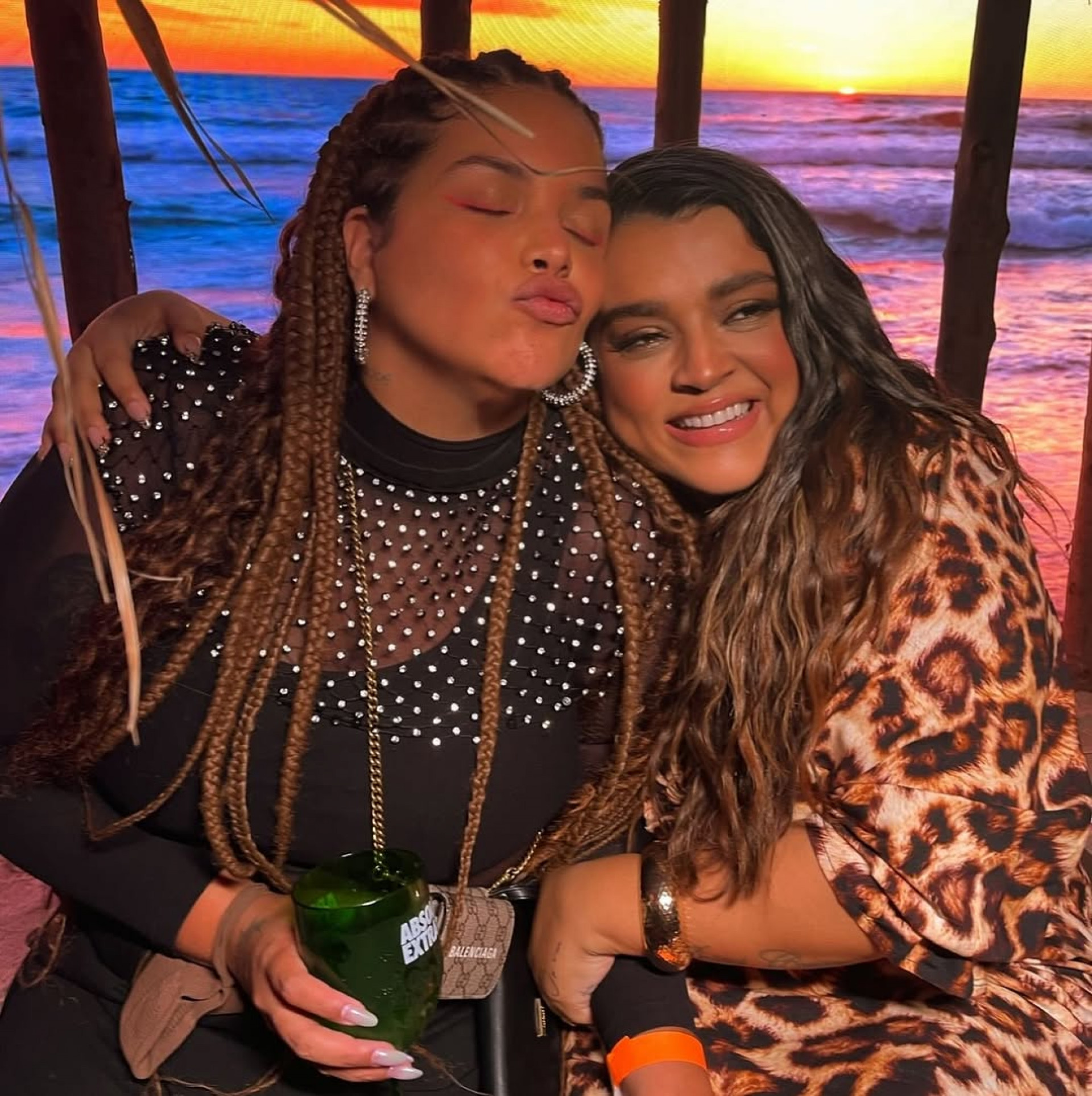 Preta Gil e a miga Jude Paulla - Reprodução / Instagram
