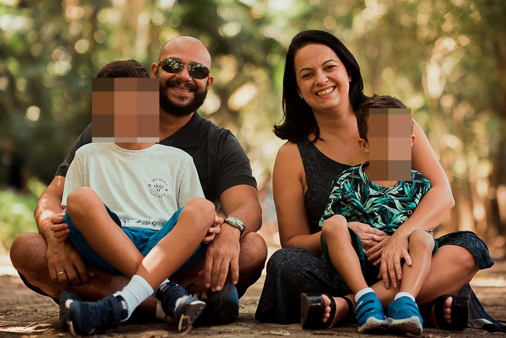 Os dois filhos do casal ficaram, em um primeiro momento, com os av&oacute;s paternos - Reprodu&ccedil;&atilde;o/Redes sociais