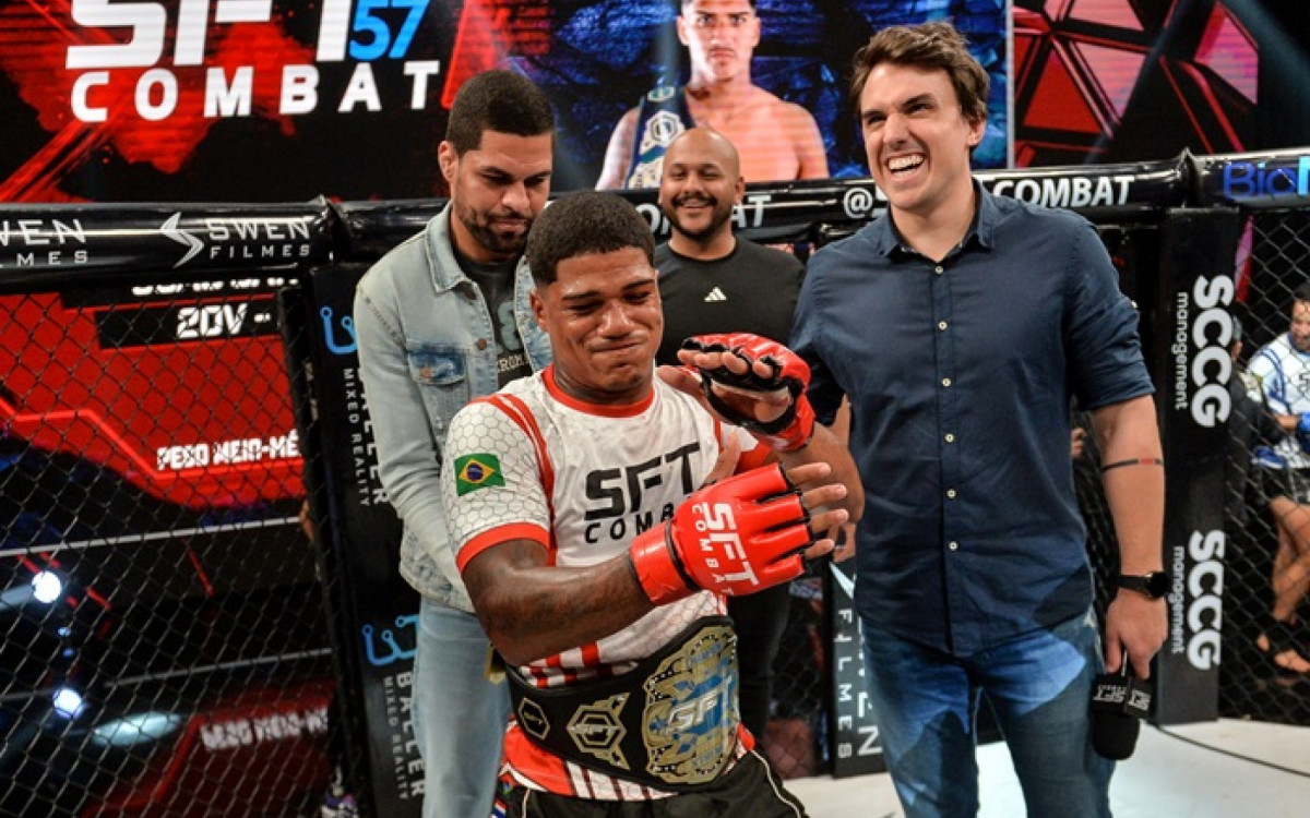Carvoeiro superou Rodrigo e manteve seu título de Xtreme no SFT Combat 57