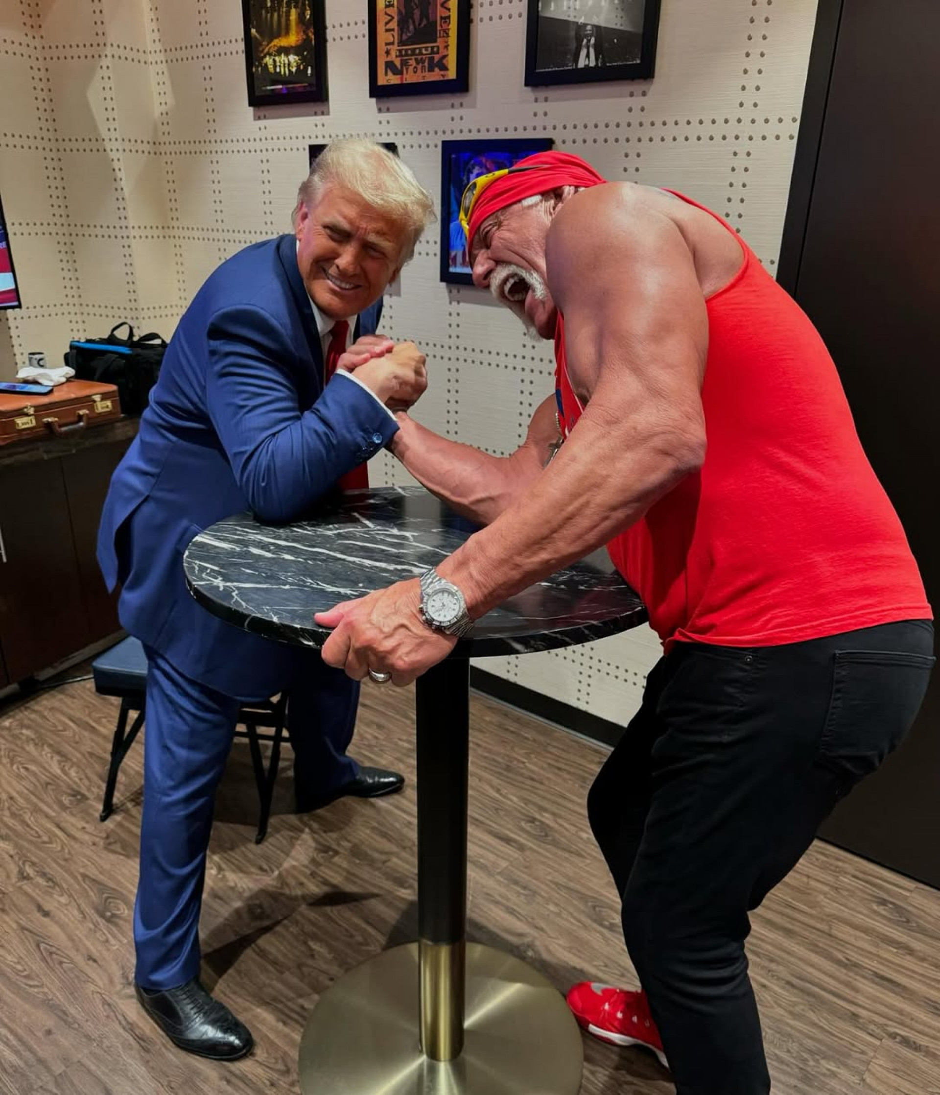 Hulk Hogan era apoiador de Trump - Reprodução / Instagram