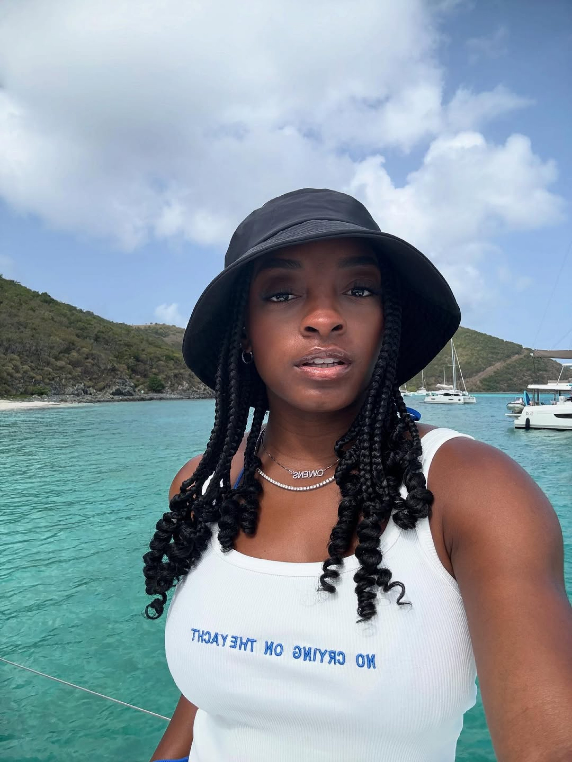 Simone Biles curte passeio de iate - Reprodução / Instagram