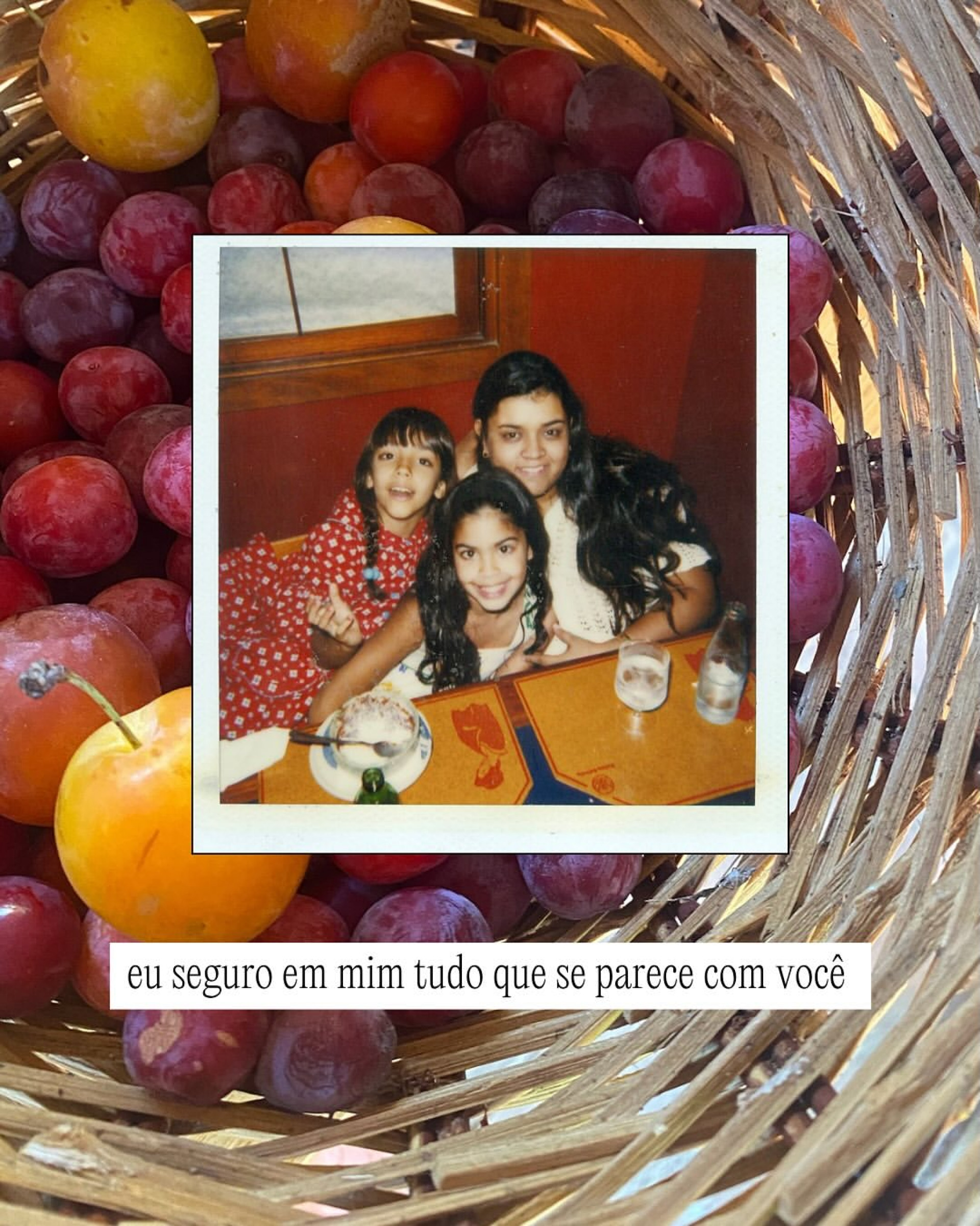 Bela Gil homenageou Preta Gil com registros antigos  - Reprodução/Instagram 