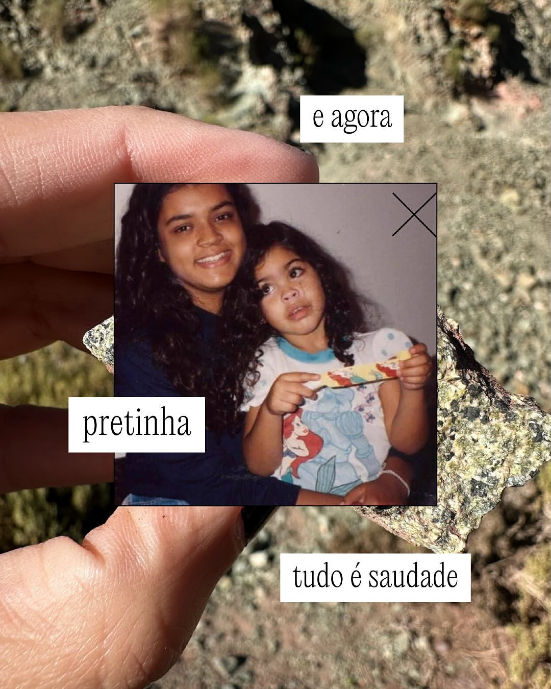 Bela Gil resgatou fotos da inf&acirc;ncia com a irm&atilde;, Preta  - Reprodu&ccedil;&atilde;o/Instagram 